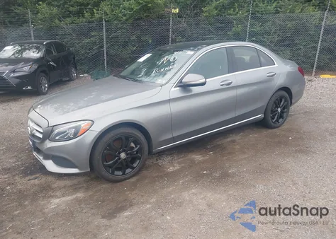 2015 Mercedes-Benz C 300 4Matic from USA, damaged, VIN 55SWF4KB4FU037642